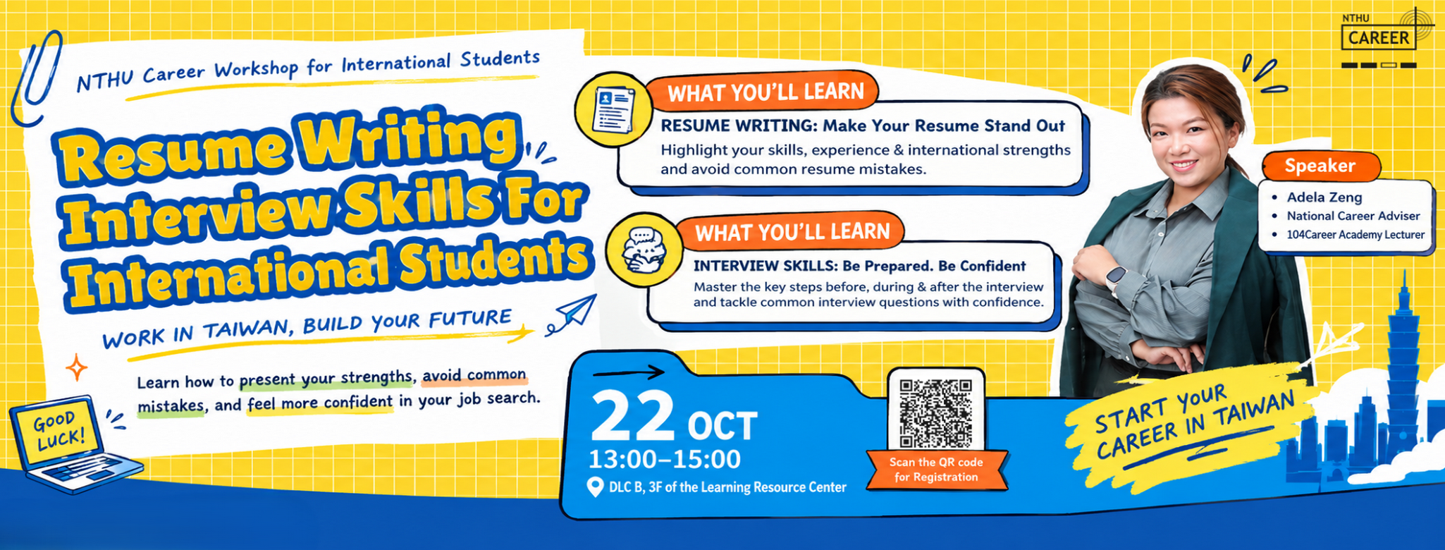 Career Workshop for International Students - Resume Writing & Interview Skills
